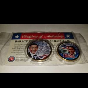 Barack OBAMA Coin collection 2008